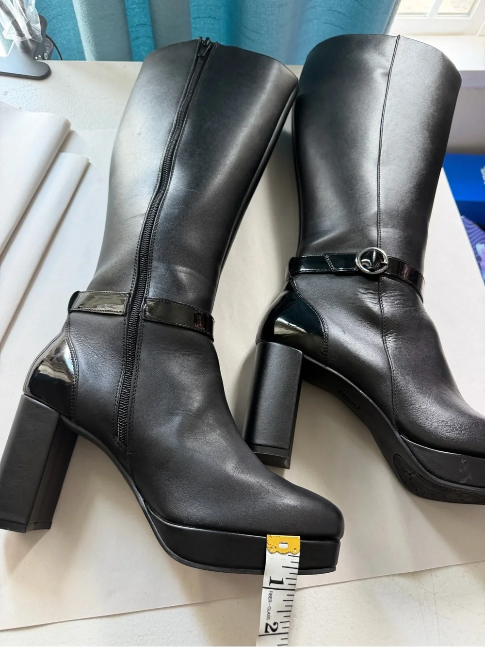 Classic Black Knee-High Women's Boots